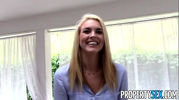 Nowe PropertySex - Tricking gorgeous real estate agent into homemade sex video najlepsze filmy