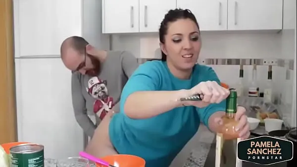 New Fucking in the kitchen while cooking Pamela y Jesus more videos in kitchen in pamelasanchez.eu top Movies