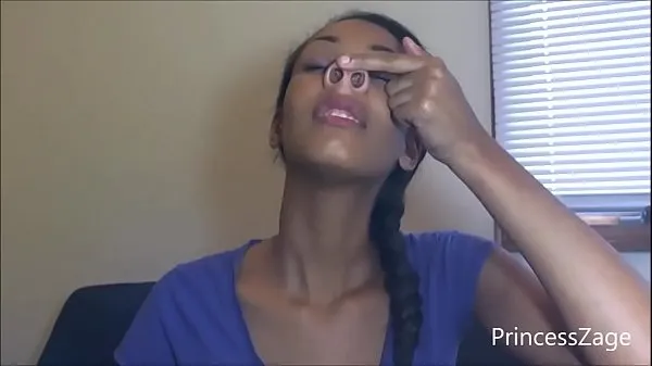 New Ebony Nose Play top Movies
