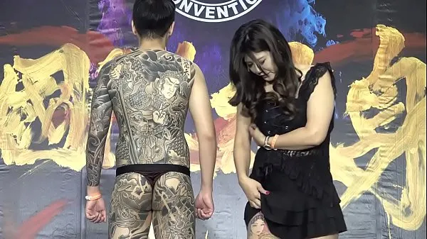 Novos Unlimited HD] 2018 Taiwan International Tattoo Art Exhibition Exposição de Tattoo Trabalhos de tatuagem Introdução 2 9ª Convenção de Taiwan Tattoo (4K HDR principais filmes