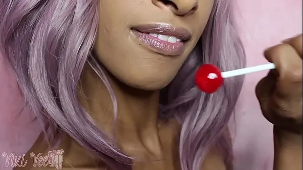Nya Longue Long Tongue Mouth Fetish Lollipop FULL VIDEO bästa filmer