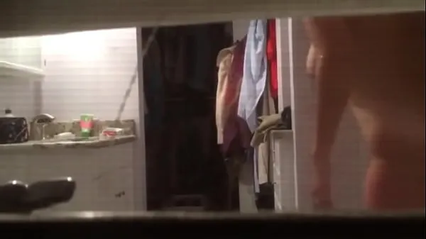 New Spying on Milf towling off through window top Movies