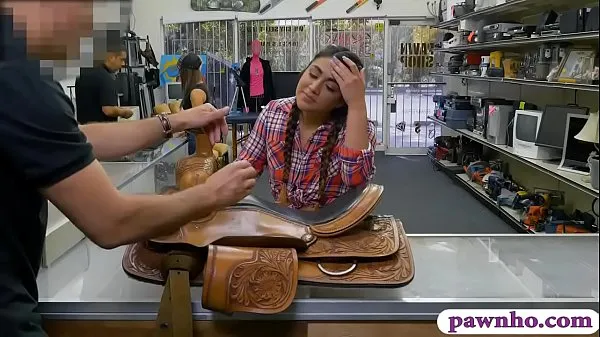 Country girl gets asshole boned by horny pawnshop owner Filem teratas baharu