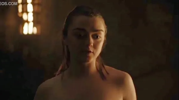 نئی Maisie Williams/Arya Stark Hot Scene-Game Of Thrones ٹاپ موویز