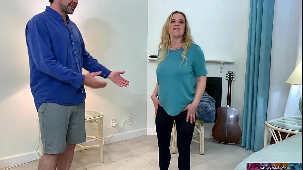 New Stepson helps stepmom make an exercise video - Erin Electra top Movies