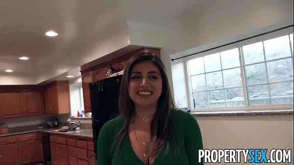 PropertySex Horny wife with big tits cheats on her husband with real estate agent أفضل الأفلام الجديدة