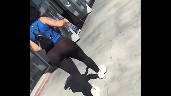 Novi Big booty Latina in see-thru leggings part 1 najboljši filmi