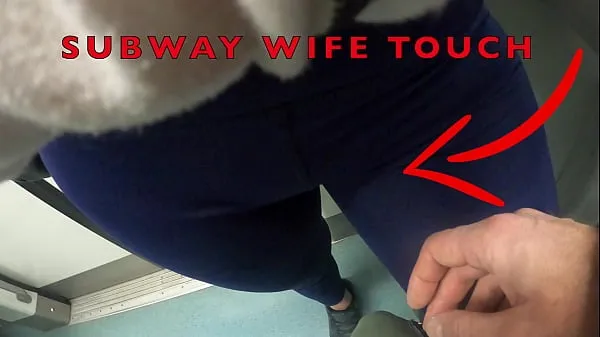 ใหม่ My Wife Let Older Unknown Man to Touch her Pussy Lips Over her Spandex Leggings in Subway ภาพยนตร์ยอดนิยม