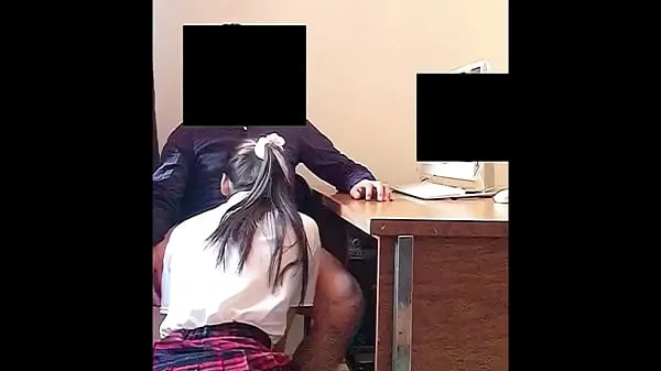 New Teen SUCKS his Teacher’s Dick in the Office for a Better Grades! Real Amateur Sex top Movies