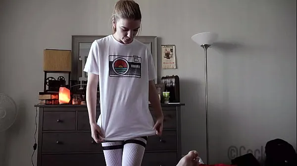 Novi Seductive Step Sister Fucks Step Brother in Thigh-High Socks Preview - Dahlia Red / Emma Johnson najboljši filmi