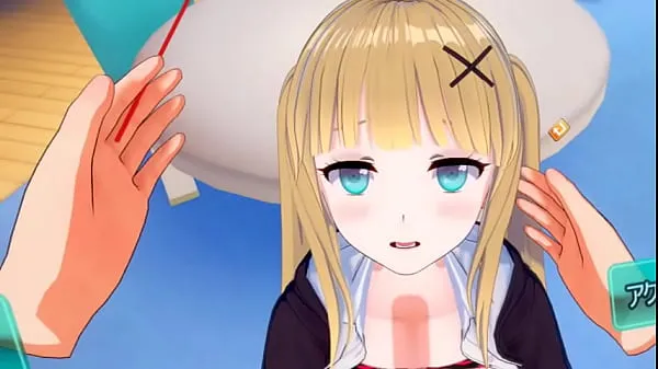 Nové Eroge Koikatsu! VR version] Cute and gentle blonde big breasts gal JK Eleanor (Orichara) is rubbed with her boobs 3DCG anime video najlepších filmov