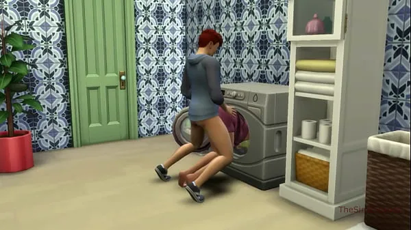Sims 4, my voice, Seducing milf step mom was fucked on washing machine by her step son Film terpopuler baru