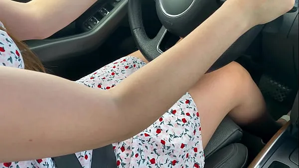 New Stepmother: - Okay, I'll spread your legs. A young and experienced stepmother sucked her stepson in the car and let him cum in her pussy top Movies
