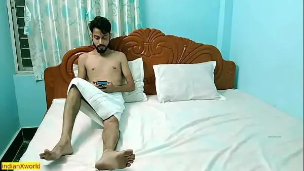 Nya Indian young boy fucking beautiful hotel girl at Mumbai! Indian hotel sex bästa filmer