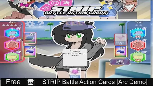 Novos STRIP Battle Action Cards [Arc Demo principais filmes