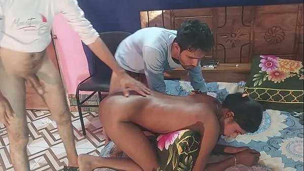 First time sex desi girlfriend Threesome Bengali Fucks Two Guys and one girl , Hanif pk and Sumona and Manik Filem teratas baharu