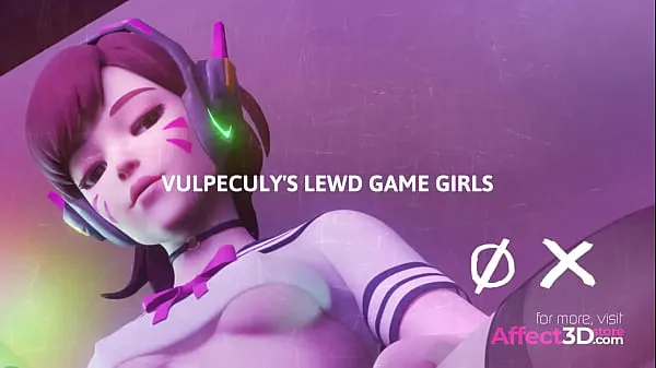 Nye Vulpeculy's Lewd Game Girls - 3D Animation Bundle toppfilmer