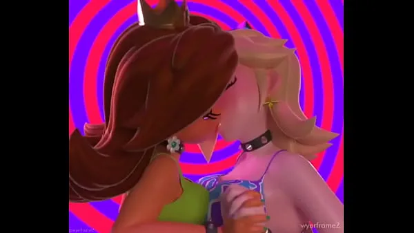 نئی Daisy & Rosalina Kissing ٹاپ موویز