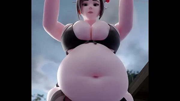 Nye Mei Lingerie Belly Inflation toppfilmer