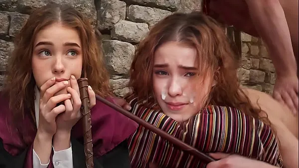 New ERECTO ! - Hermione´s First Time Struggles With A Spell - NoLube top Movies